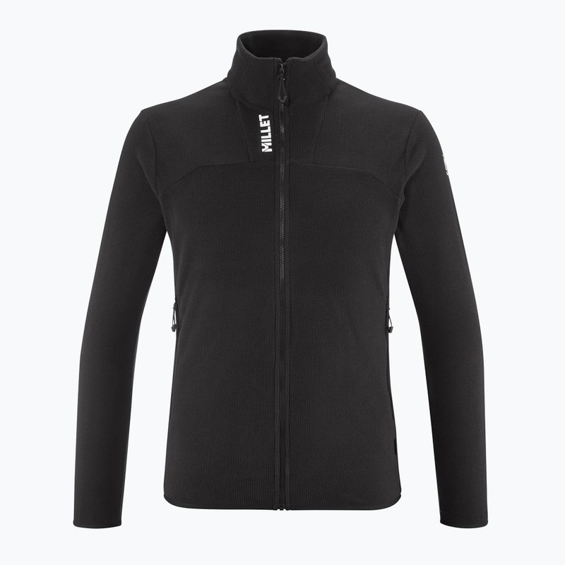 Pánska fleecová mikina Millet Ubic Lightgrid black 6
