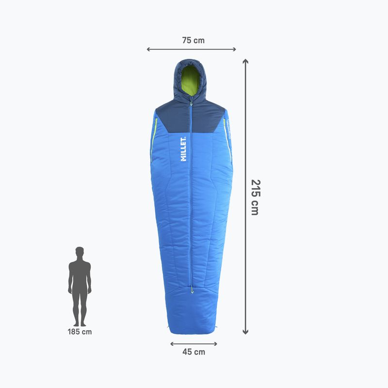Spací vak Millet BoSSons -2° Regular icon blue 4