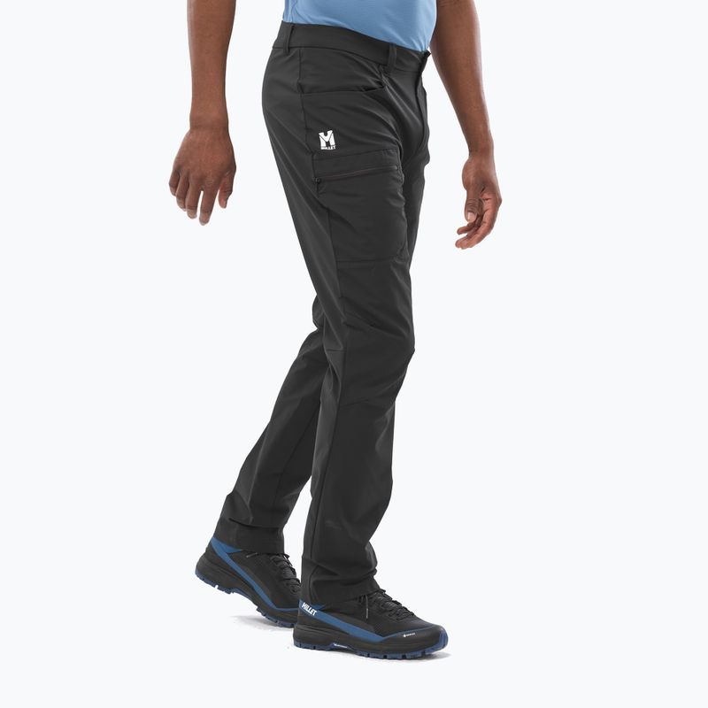 Pánske lezecké nohavice Millet Ubic Stretch Black 4