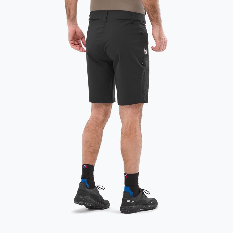 Pánske trekingové šortky Millet Ubic Stretch black 3