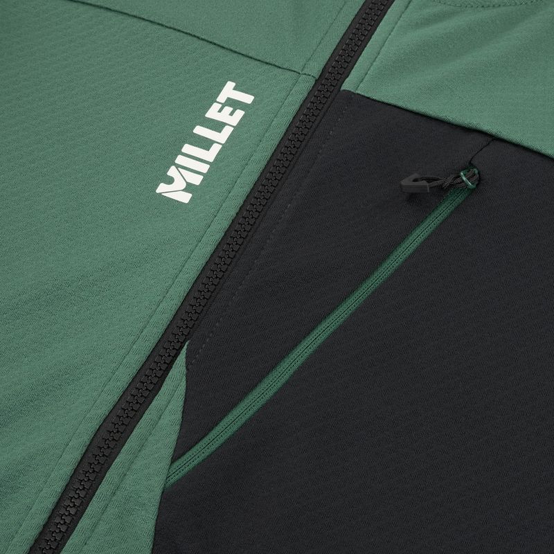 Pánska trekingová mikina Millet Lokka Hoodie III bottle 3
