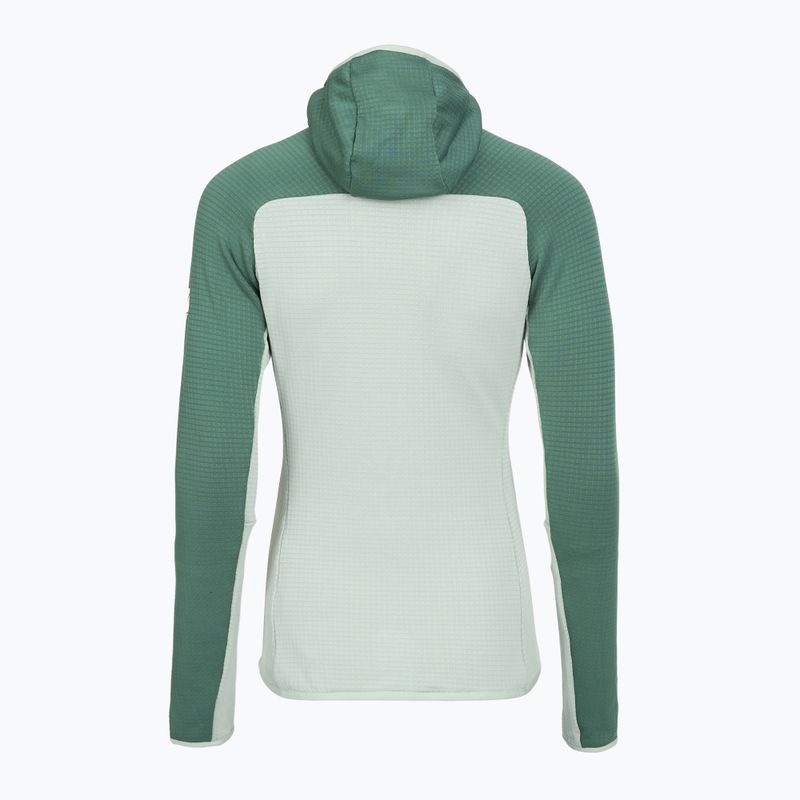 Dámska mikina Millet Fusion Grid Hoodie seaaweed/bottle 2