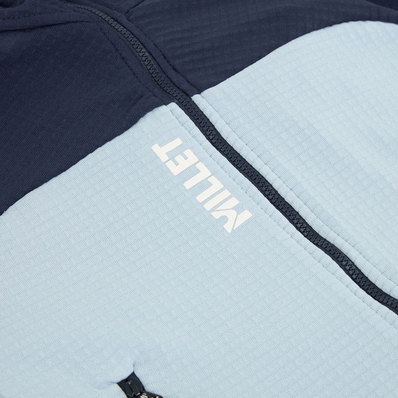 Millet dámska mikina Fusion Grid Hoodie foggy dew/saphir 3
