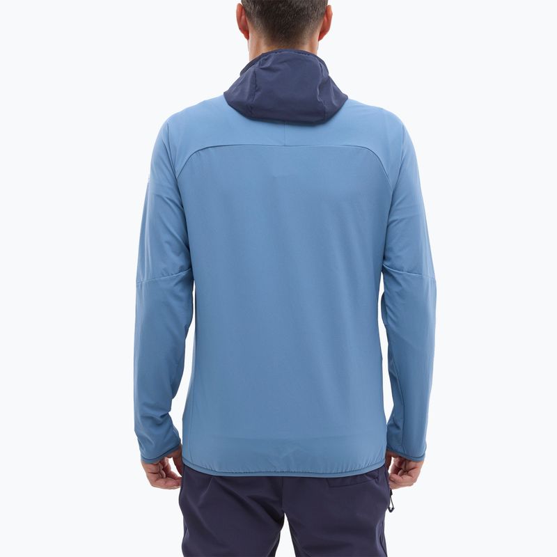 Pánska softshellová bunda Millet Fusion XCS Hoodie coronet blue/saphir 3