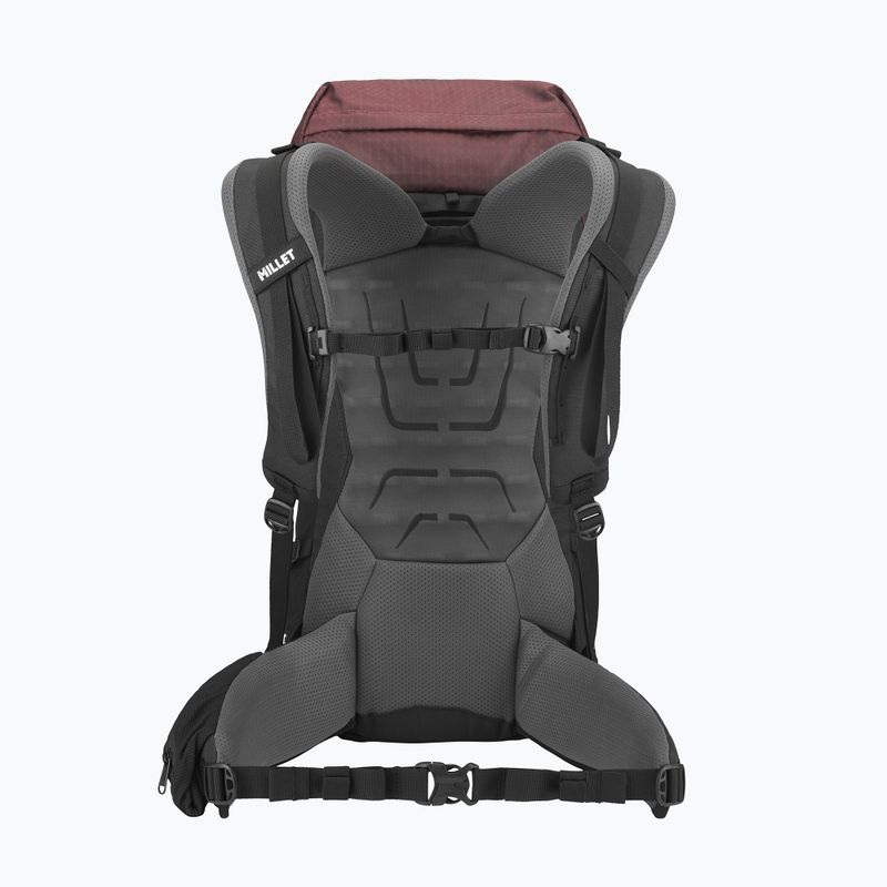 Batoh Millet Ubic 30 l black/dark red 2