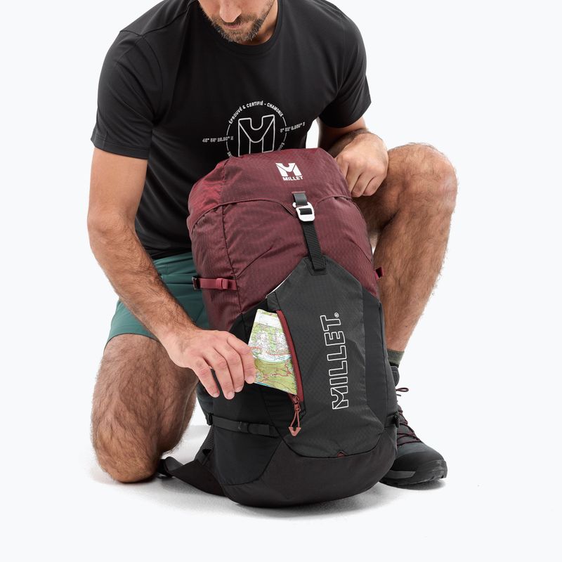 Trekingový batoh Millet Ubic 25 l black/dark red 7
