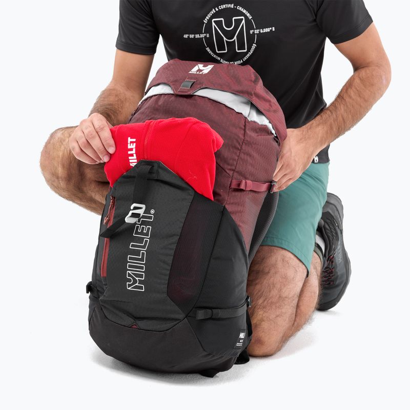 Trekingový batoh Millet Ubic 25 l black/dark red 8