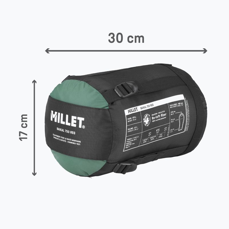 Millet Baikal 750 Regular spací vak pravá fľaša 5