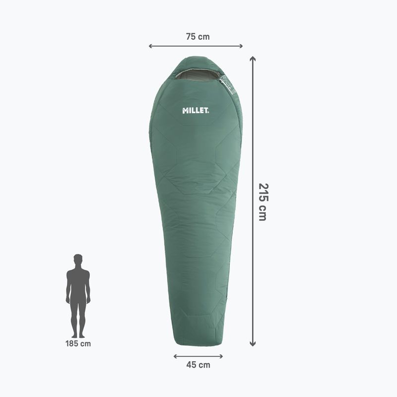Spací vak Millet Baikal 750 Regular bottle 4