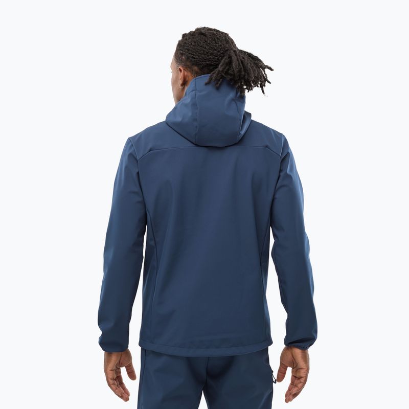 Pánska softshellová bunda Millet Seneca Shield Hoodie saphir 3