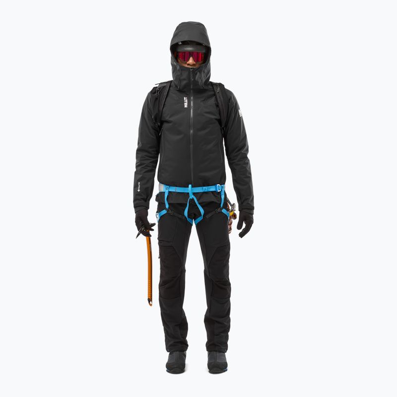 Pánska nepremokavá bunda Millet Kamet Gore-Tex Jacket black 2