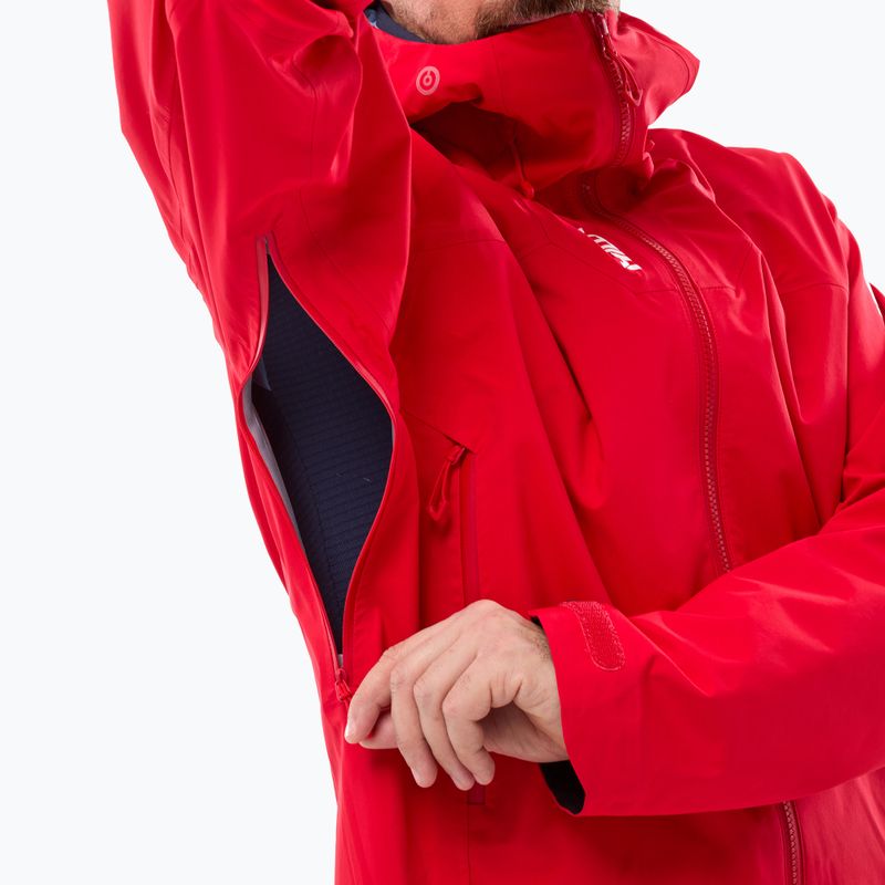 Pánska nepremokavá bunda Millet Kamet Gore-Tex red 7