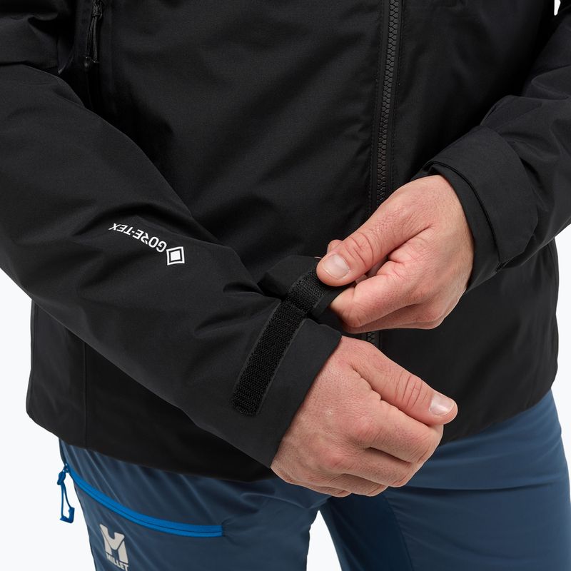 Pánska nepremokavá bunda Millet Kamet Gore-Tex Jacket Jacket black 8