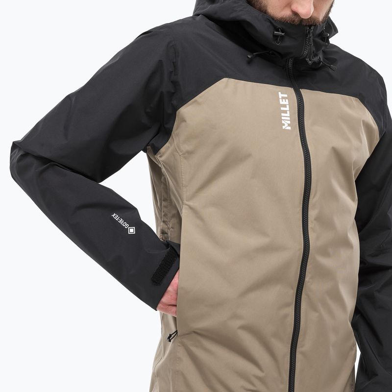 Pánska nepremokavá bunda Millet Seneca GTX 2L dorite/black 4