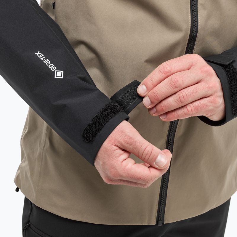Pánska nepremokavá bunda Millet Seneca GTX 2L dorite/black 8