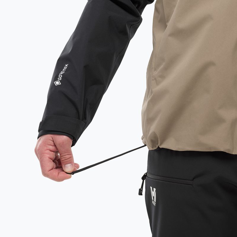 Pánska nepremokavá bunda Millet Seneca GTX 2L dorite/black 9