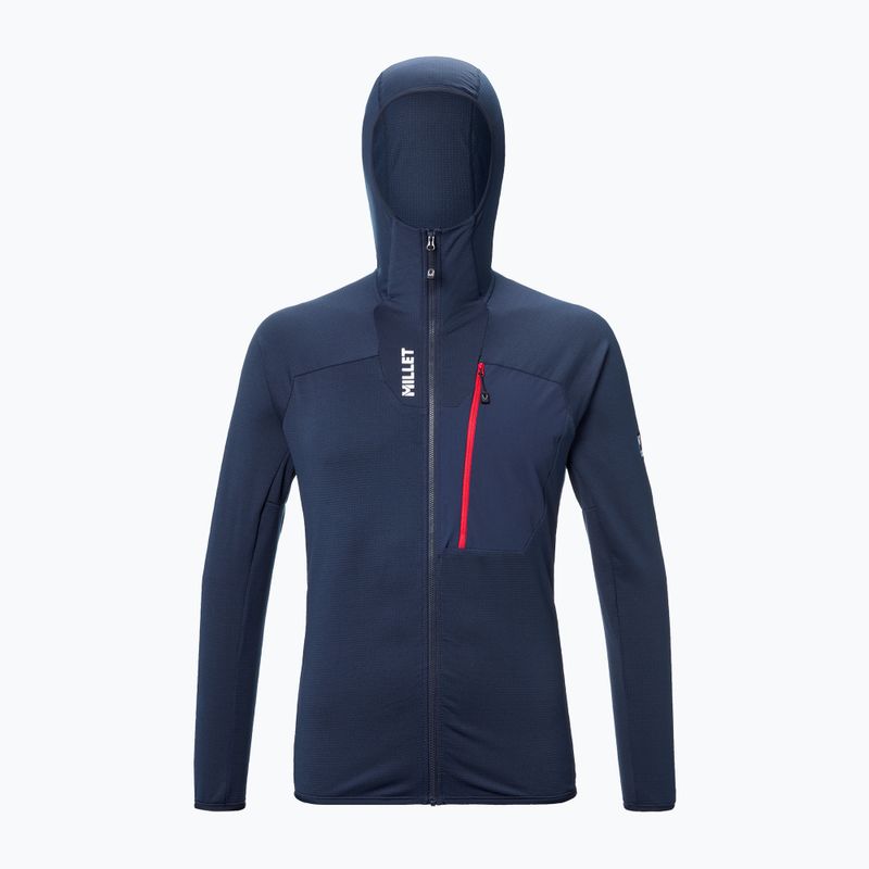 Pánska fleecová mikina Millet Trilogy Icon Lightgrid Hoodie saphir 5