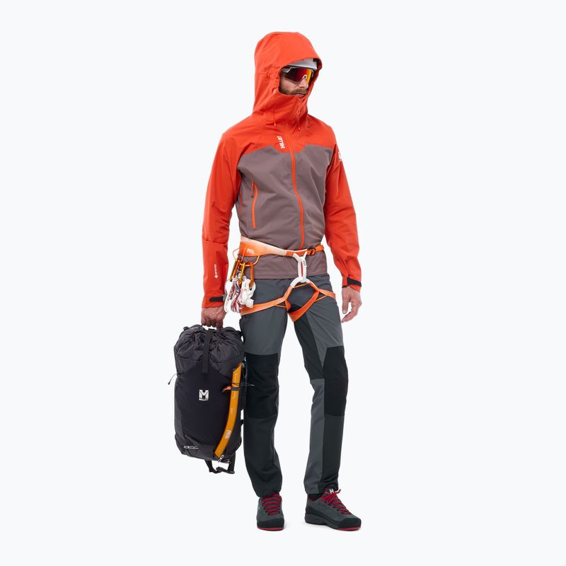 Pánska nepremokavá bunda Millet Kamet Gore-Tex Jacket paprika/pepper 2