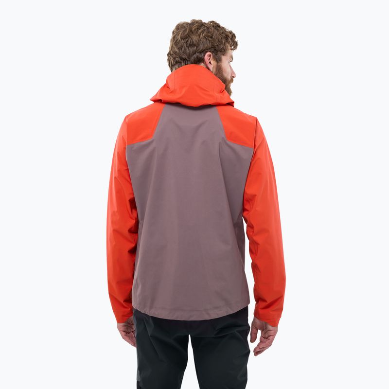 Pánska nepremokavá bunda Millet Kamet Gore-Tex Jacket paprika/pepper 3