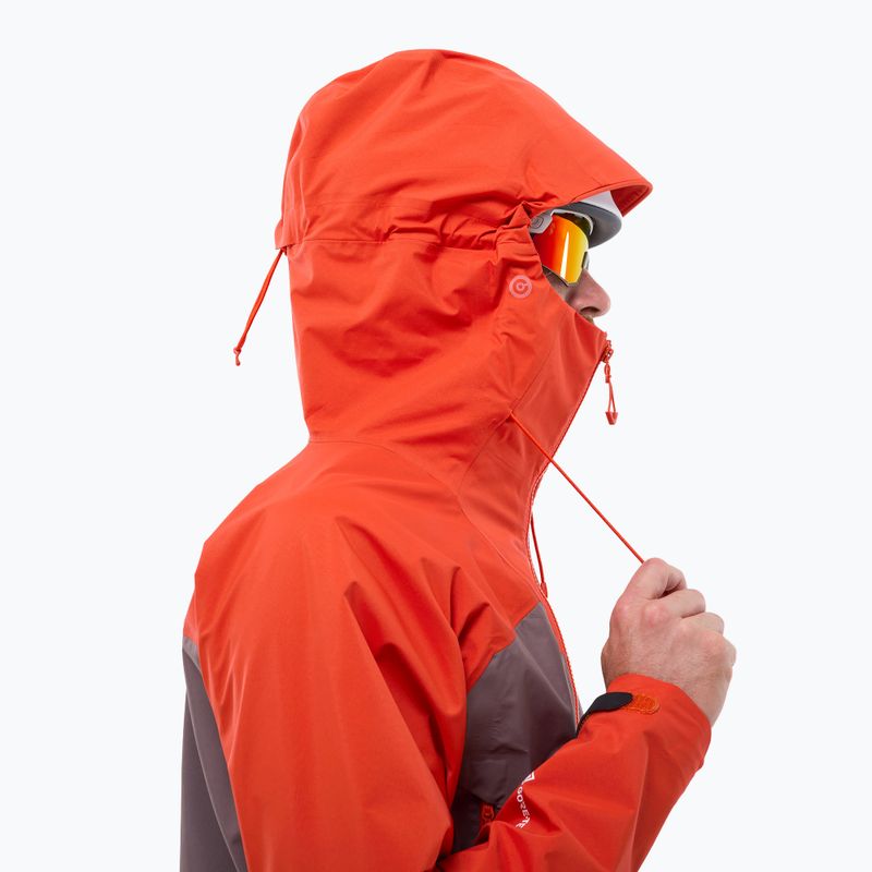 Pánska nepremokavá bunda Millet Kamet Gore-Tex Jacket paprika/pepper 4