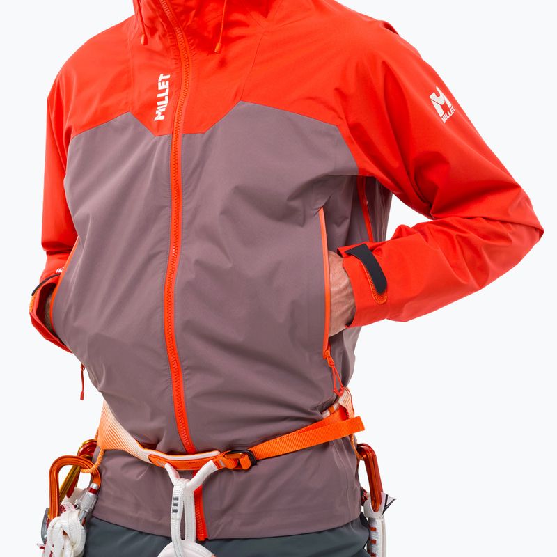 Pánska nepremokavá bunda Millet Kamet Gore-Tex Jacket paprika/pepper 5