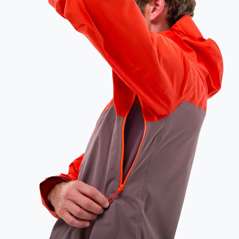 Pánska nepremokavá bunda Millet Kamet Gore-Tex Jacket paprika/pepper 6