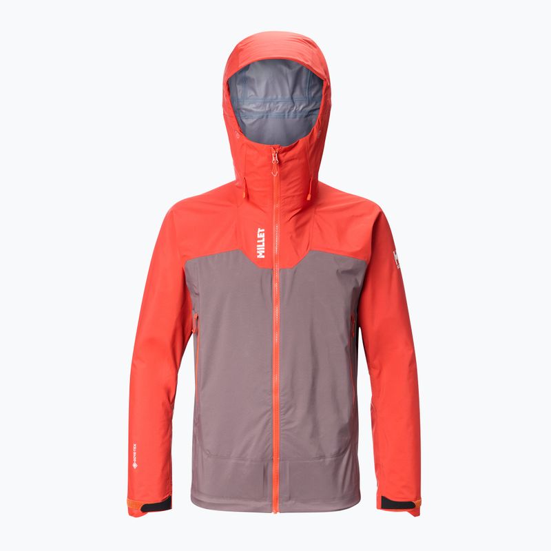 Pánska nepremokavá bunda Millet Kamet Gore-Tex Jacket paprika/pepper 10