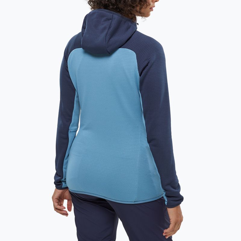 Dámska mikina Millet Fusion Grid Hoodie coronet blue/saphir 3