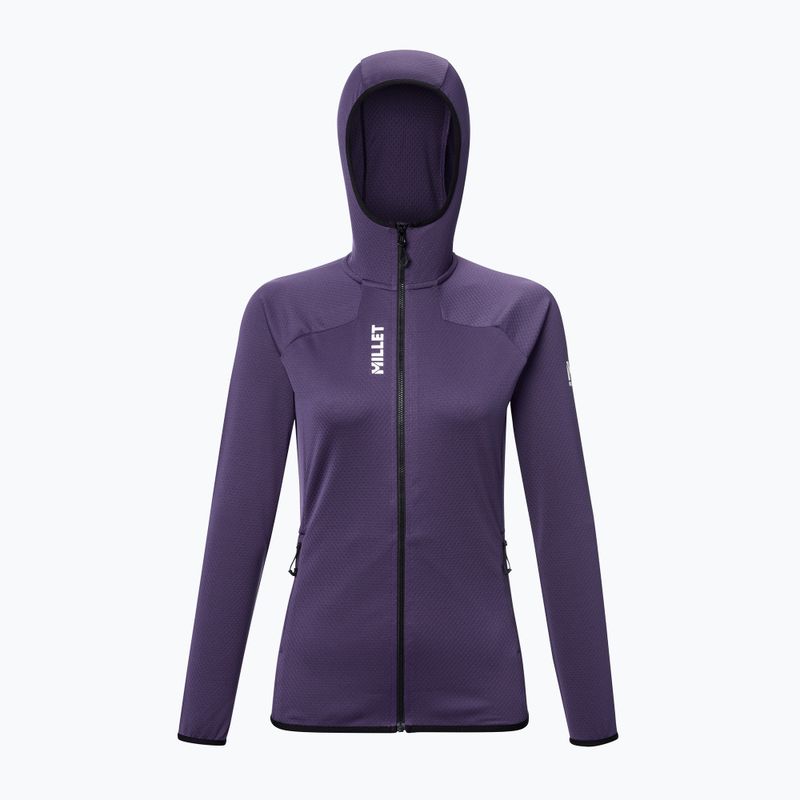 Dámska trekingová mikina Millet Lokka Hoodie III purple velvet 3