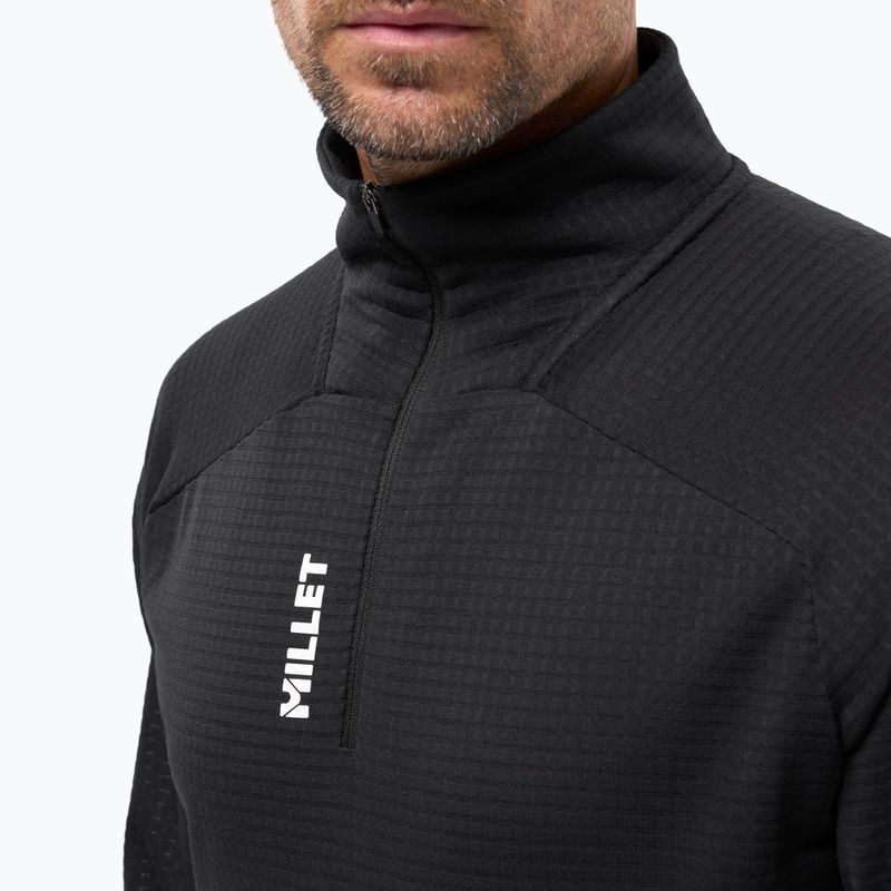 Pánska fleecová mikina Millet Parmelan Light Fleece black 4