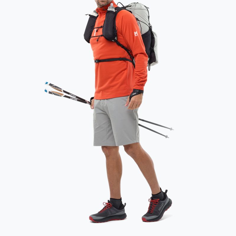 Pánska fleecová mikina Millet Parmelan Light Fleece paprika 2