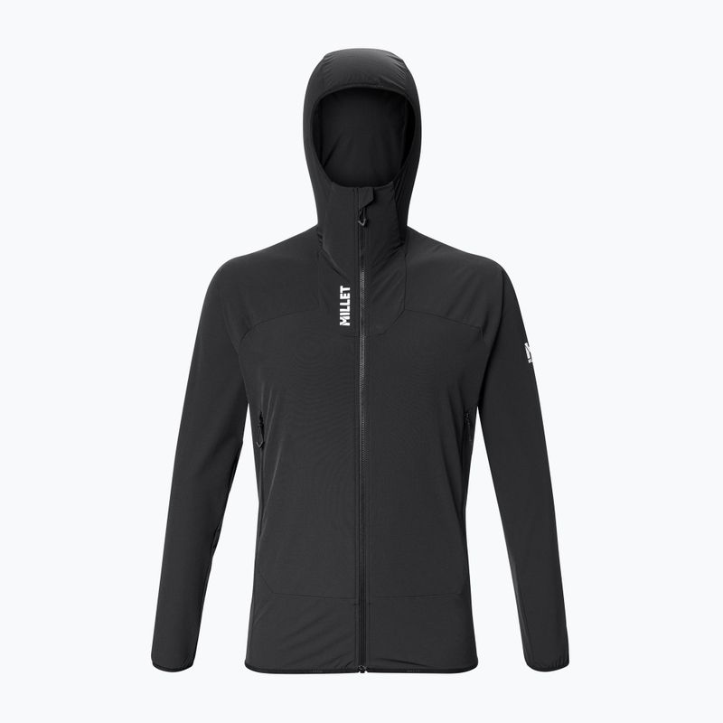 Pánska softshellová bunda Millet Kamet Xcs Light Hoodie black 6
