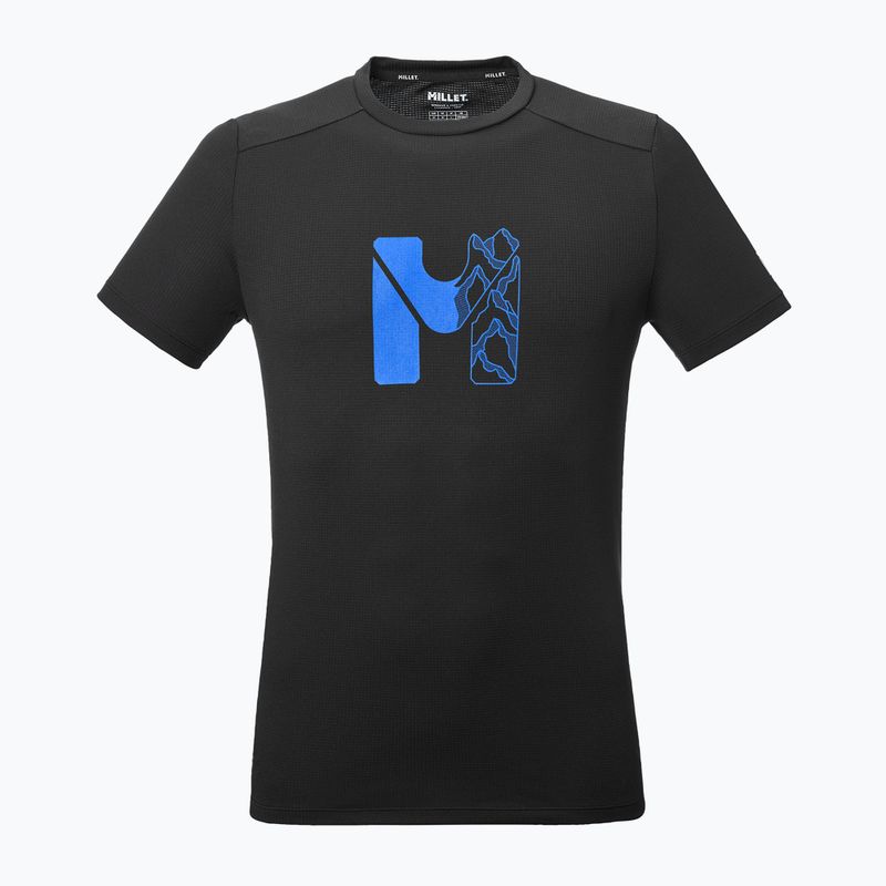 Pánske tričko Millet Kamet Map SS black 5