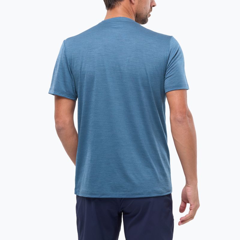 Pánske tričko Millet Ubic Wool SS coronet blue 3