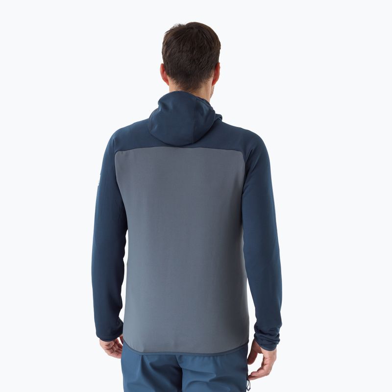 Pánska mikina Millet Seneca Fleece Hoodie saphir/shadow blue 3