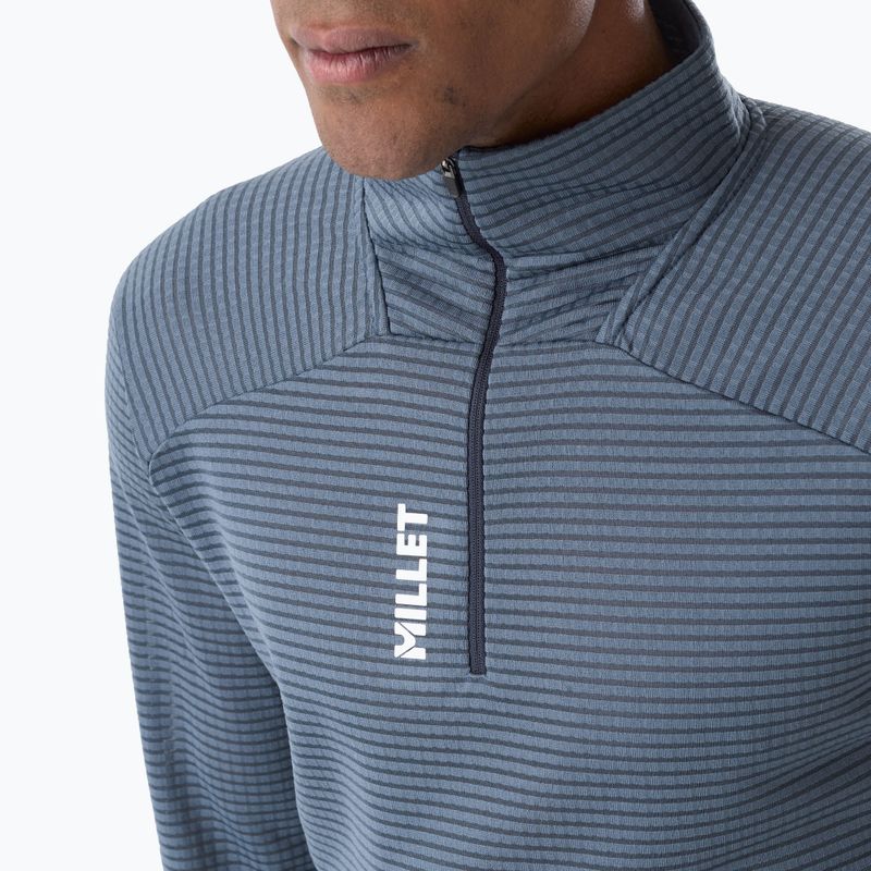 Pánska fleecová mikina Millet Parmelan Light Fleece shadow blue 4