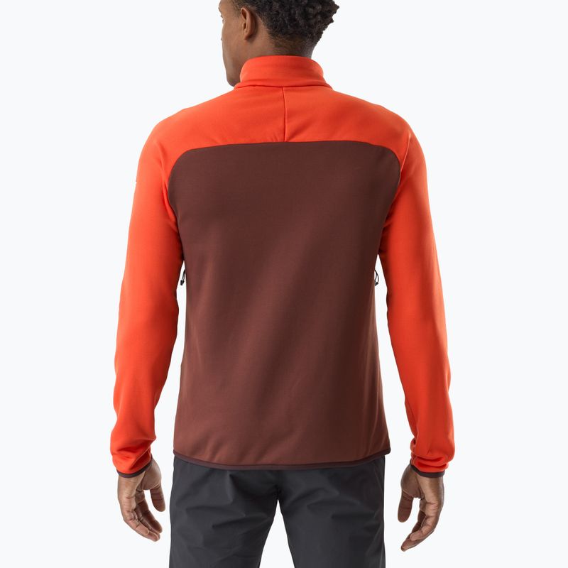 Pánska mikina Millet Seneca Fleece truffle/paprika 3