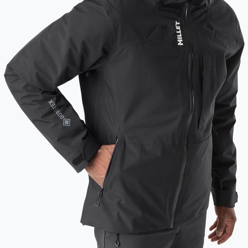 Pánska nepremokavá bunda Millet Kamet Gore-Tex Jacket Jacket black 4