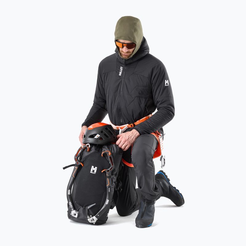 Pánska zateplená bunda Millet Kamet Primaloft Hoodie Jacket black 2