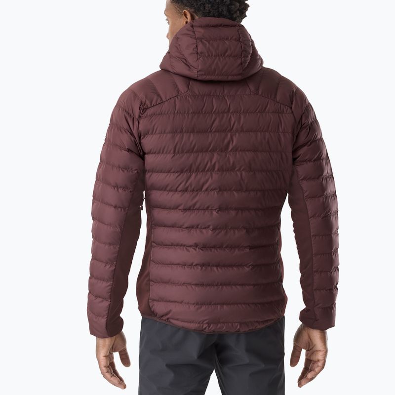 Pánska zateplená bunda Millet Fitz Roy Warm Hoodie Jacket truffle 3