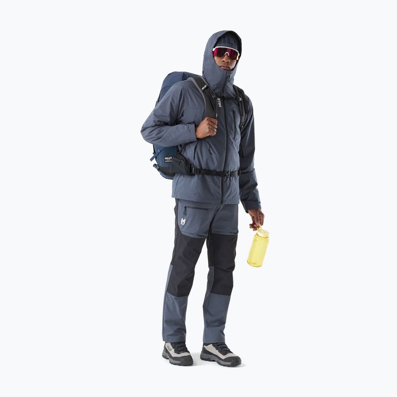 Pánske trekingové nohavice Millet Seneca XCS200 shadow blue/black 2