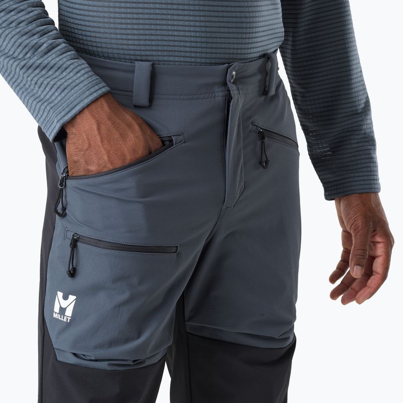 Pánske trekingové nohavice Millet Seneca XCS200 shadow blue/black 5