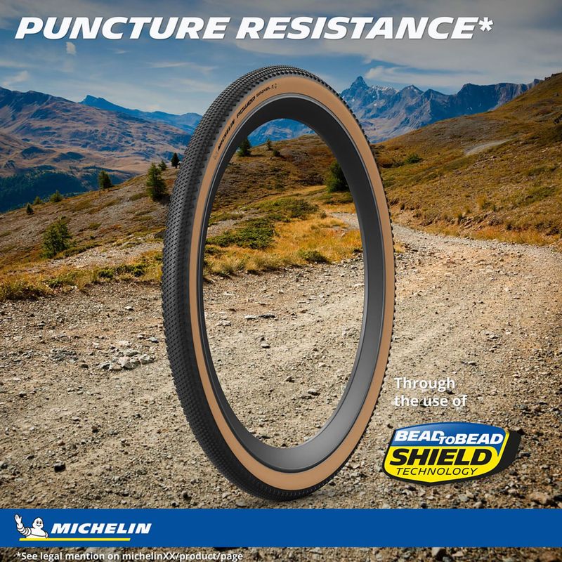 Plášť na bicykel Michelin Power Gravel V2 TS TLR Competition Line 700 x 40C classic 7