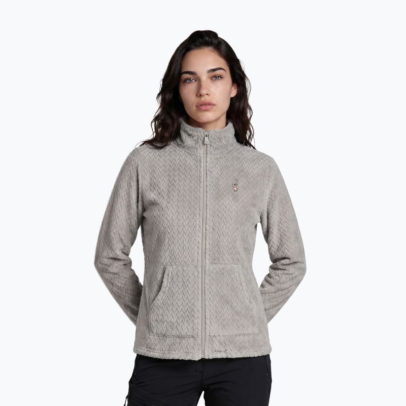 Dámska mikina Aulp Becco Coral Fleece sepia