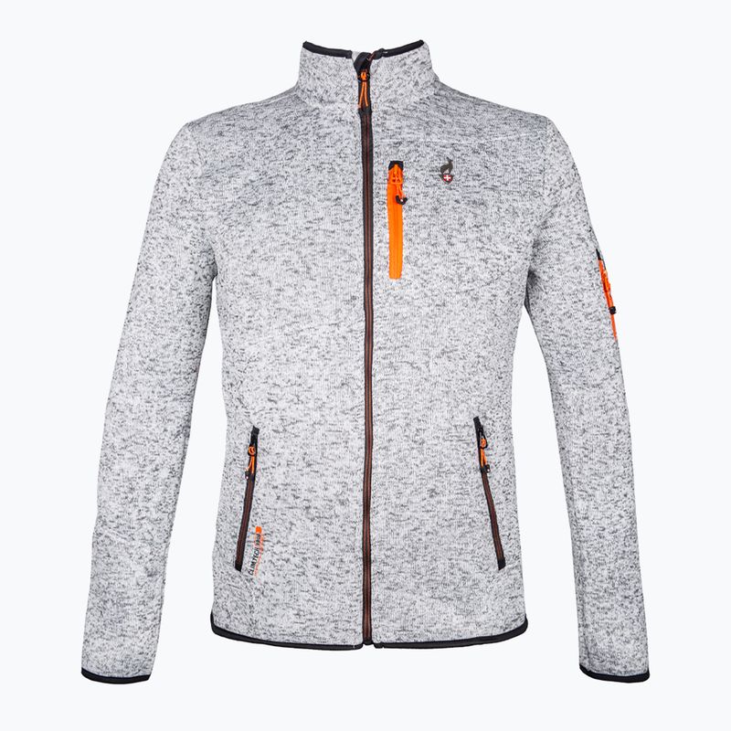 Pánska fleecová mikina Aulp Navoy Melanged Knit grey 6