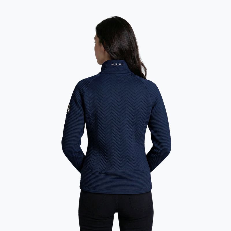 Dámska mikina Aulp Simix Jacquard Navy 2