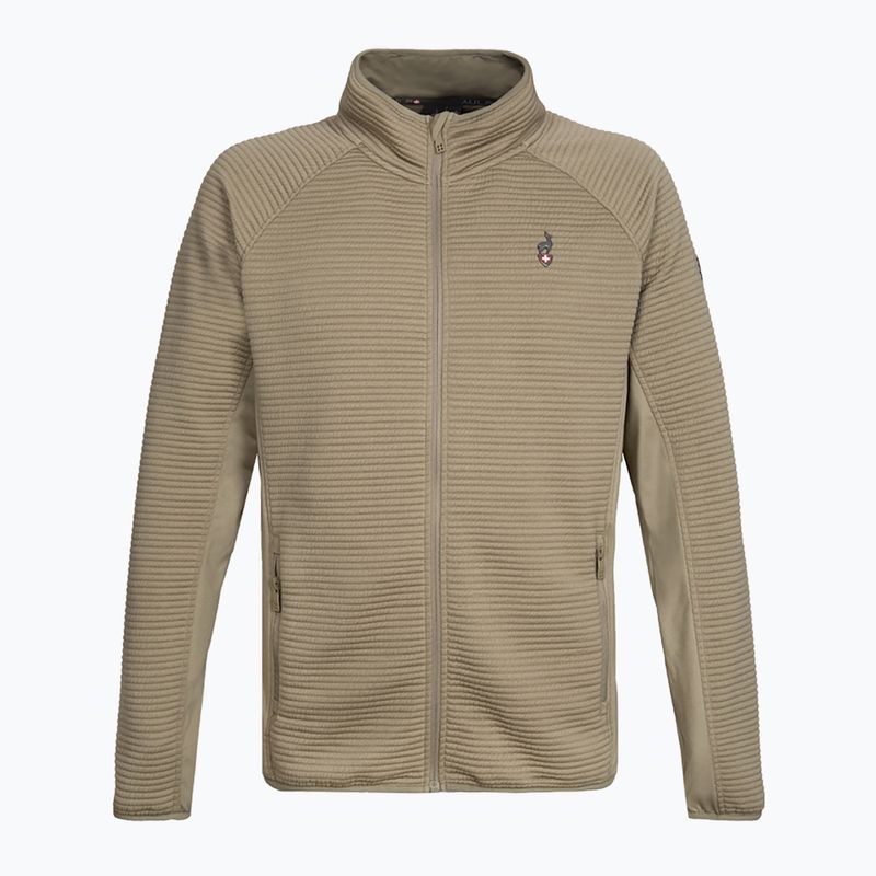 Pánska vetrovka Aulp Numix Jacquard Knit light khaki 5