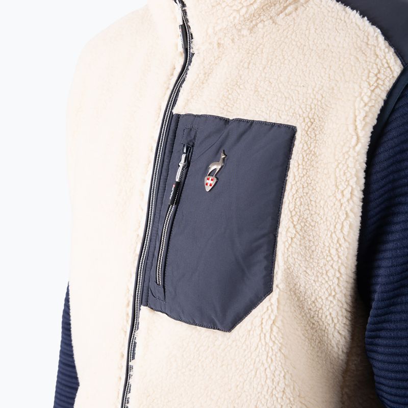 Pánska vesta Aulp Tarik Sherpa greige 3