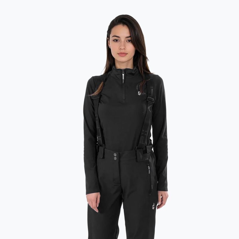 Dámske lyžiarske nohavice Aulp Velen Softshell Ski black 2