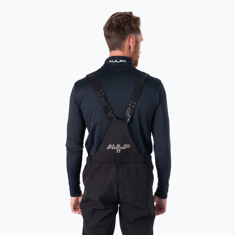 Pánske lyžiarske nohavice Aulp Vizil Softshell Ski black 5